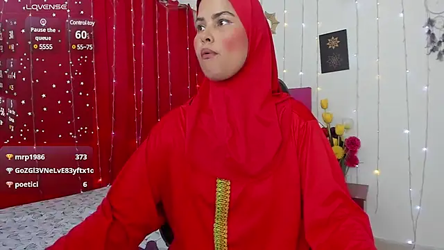 AishaAmin  online show from 03.12.25