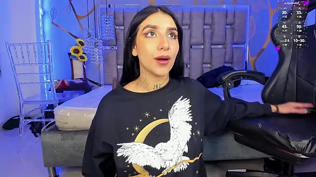 Snapshot of Leiaa_ chatting on 01.05.25 Leiaa online show from 01.05.25