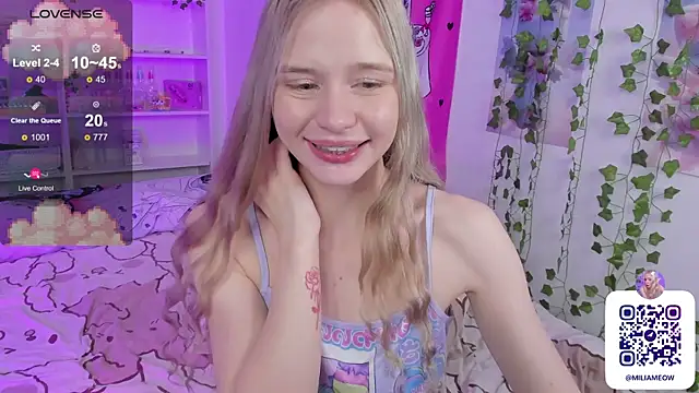 Snapshot of Milia_Parker chatting on 01.28.25 Milia Parker online show from 01.28.25