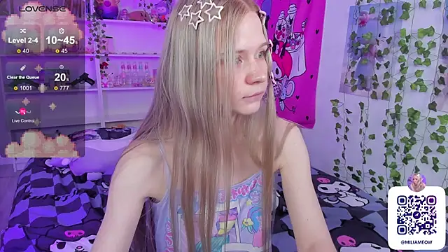 Snapshot of Milia_Parker chatting on 01.31.25 Milia Parker online show from 01.31.25