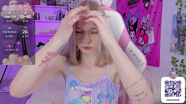 Snapshot of Milia_Parker chatting on 02.11.25 Milia Parker online show from 02.11.25