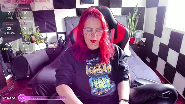 Snapshot of Ursula_fire chatting on 04.30.26 Ursula fire online show from 04.30.26