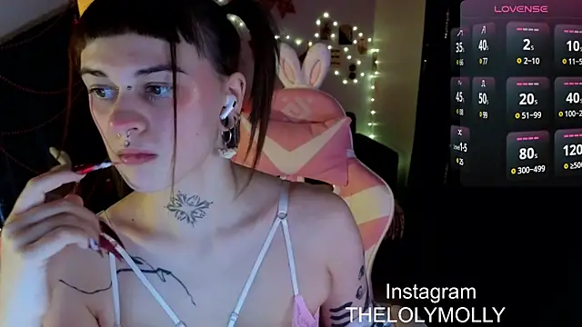 LolyMolli online show from 12.24.24