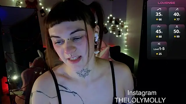 LolyMolli online show from 12.25.24