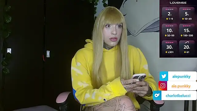 charlotbelucci  online show from 09.14.25