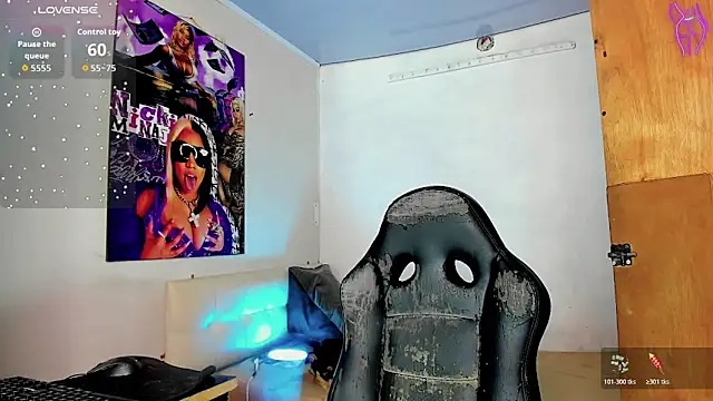 Snapshot of Bigcatalove chatting on 12.20.25 Bigcatalove online show from 12.20.25