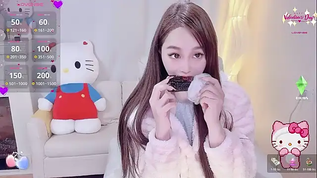 Snapshot of Kiss-18 chatting on 02.02.26 Kiss-18 online show from 02.02.26