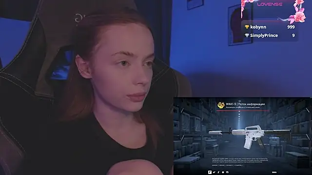 Snapshot of _MayShy_ chatting on 09.27.25 MayShy online show from 09.27.25