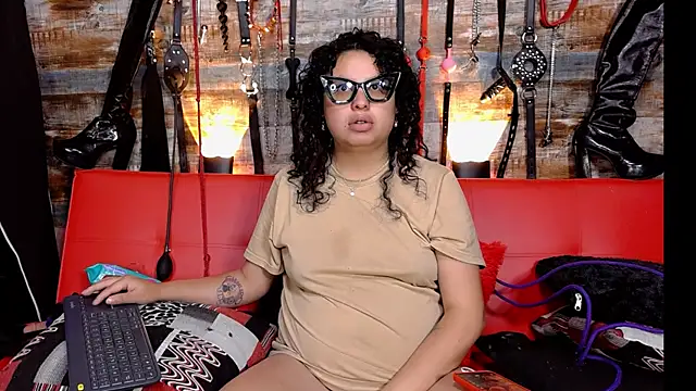 Snapshot of slave_Rubi chatting on 01.14.25 slave Rubi online show from 01.14.25