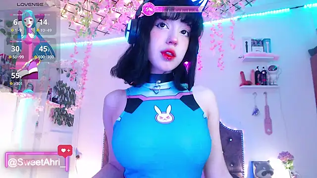 SweetAhri online show from 03.10.25