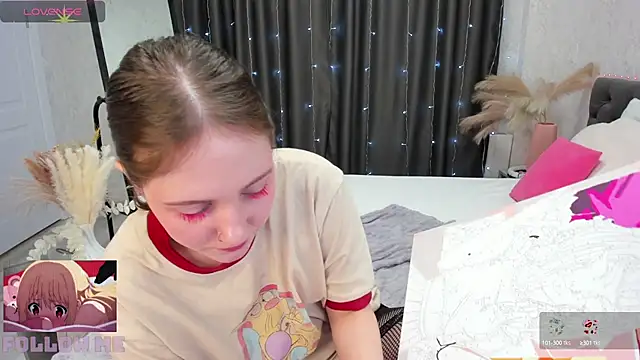 Snapshot of Kvetachka chatting on 03.04.25 Kvetachka online show from 03.04.25