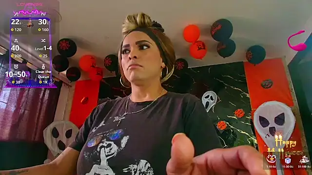 Snapshot of PARADISE_S7S chatting on 10.28.25 PARADISE S7S online show from 10.28.25