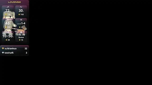 Lovensetest online show from 03.24.26