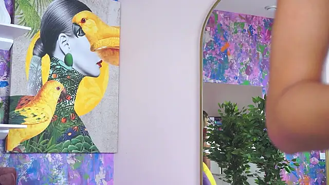 Snapshot of AshaYuva chatting on 11.18.25 AshaYuva online show from 11.18.25