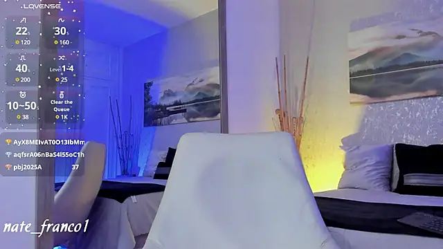 Snapshot of Nate_franco chatting on 02.01.25 Nate franco online show from 02.01.25