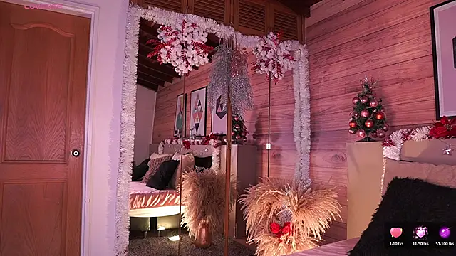 Snapshot of IzzyWild chatting on 12.14.25 IzzyWild online show from 12.14.25