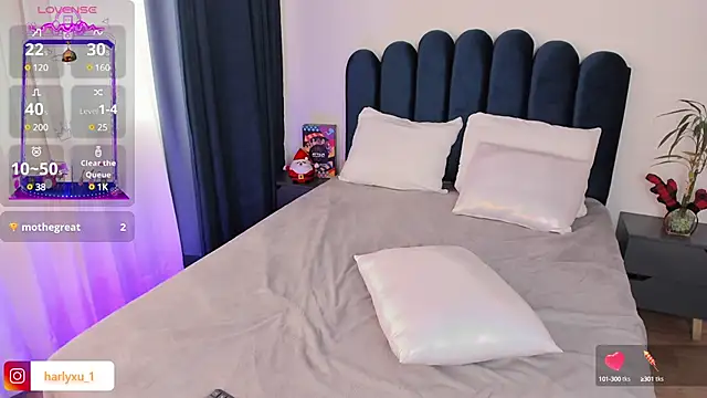 Snapshot of Harlyxu chatting on 12.03.24 Harlyxu online show from 12.03.24