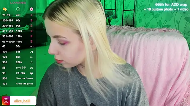 Alice Halle online show from 12.09.24