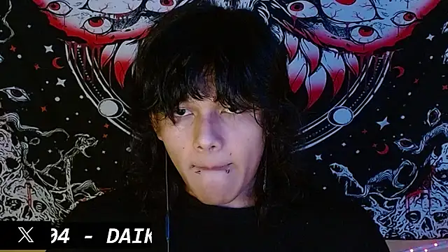 Snapshot of daiki_sx chatting on 03.22.25 daiki sx online show from 03.22.25