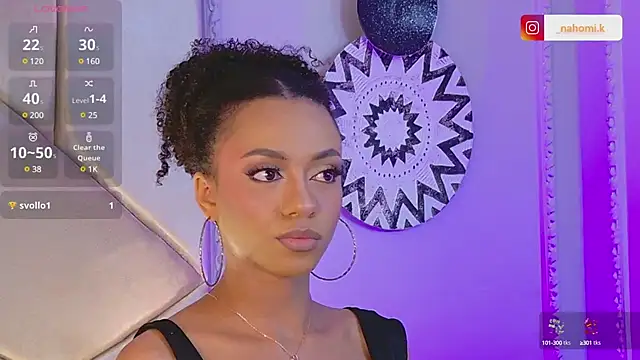 Nahomi King online show from 02.15.25