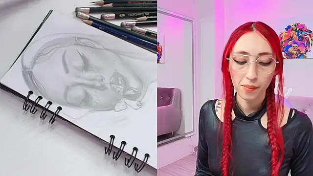 Snapshot of Vermelha_Gremory_ chatting on 01.09.25 Vermelha Gremory online show from 01.09.25