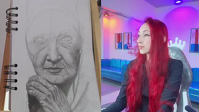 Snapshot of Vermelha_Gremory_ chatting on 01.30.25 Vermelha Gremory online show from 01.30.25