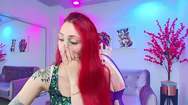 Snapshot of Vermelha_Gremory_ chatting on 02.07.25 Vermelha Gremory online show from 02.07.25