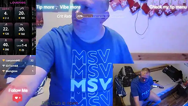 Snapshot of ShyBoy1982 chatting on 02.16.25 ShyBoy1982 online show from 02.16.25