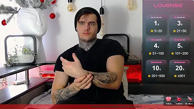 Snapshot of CarterCole chatting on 01.09.25 CarterCole online show from 01.09.25