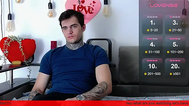 Snapshot of CarterCole chatting on 02.18.25 CarterCole online show from 02.18.25