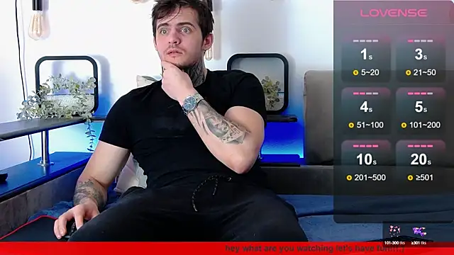 Snapshot of CarterCole chatting on 02.27.25 CarterCole online show from 02.27.25