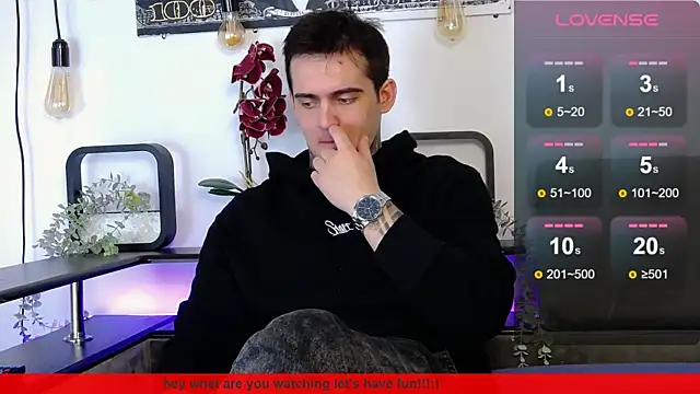 Snapshot of CarterCole chatting on 03.16.25 CarterCole online show from 03.16.25