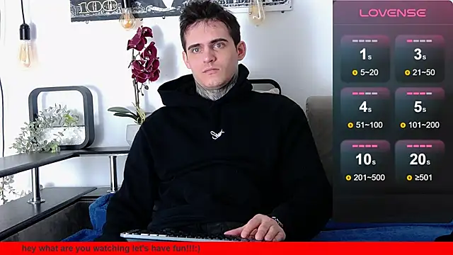 Snapshot of CarterCole chatting on 03.17.25 CarterCole online show from 03.17.25