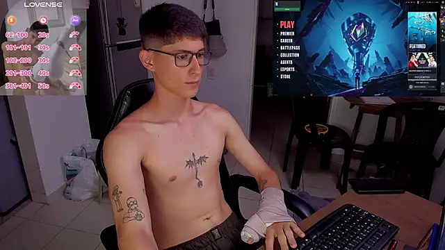 Snapshot of Jaack_str chatting on 02.26.25 Jaack str online show from 02.26.25