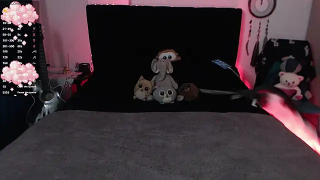 Snapshot of Theprojectsaraa chatting on 12.29.24 Theprojectsaraa online show from 12.29.24