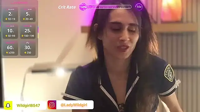 WildgirlShow online show from 12.22.25