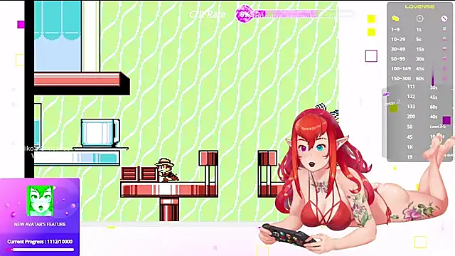 Snapshot of NikkoTyan chatting on 01.11.25 NikkoTyan online show from 01.11.25