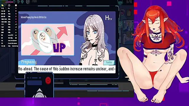 Snapshot of NikkoTyan chatting on 10.11.25 NikkoTyan online show from 10.11.25