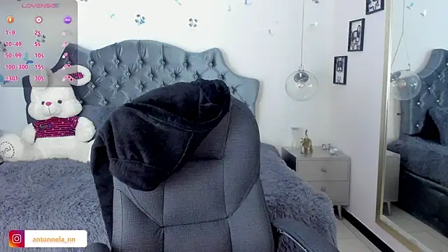 Snapshot of _Antonnela_ chatting on 03.20.25 Antonnela online show from 03.20.25