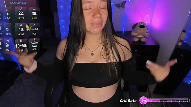 Snapshot of milysauria1 chatting on 10.26.25 milysauria1 online show from 10.26.25