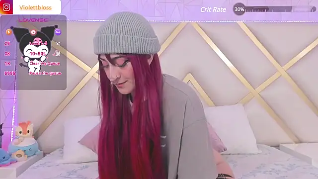 Violettbloss online show from 01.10.25