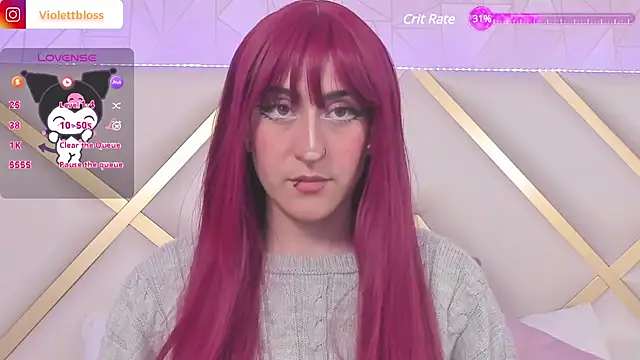 Violettbloss online show from 01.10.25