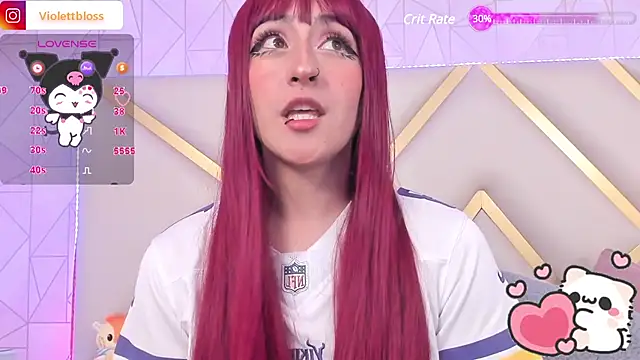 Violettbloss online show from 01.14.25