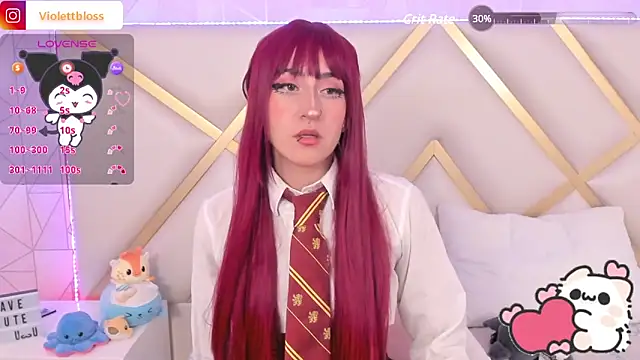 Violettbloss online show from 01.15.25