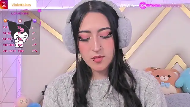 Violettbloss online show from 01.27.25