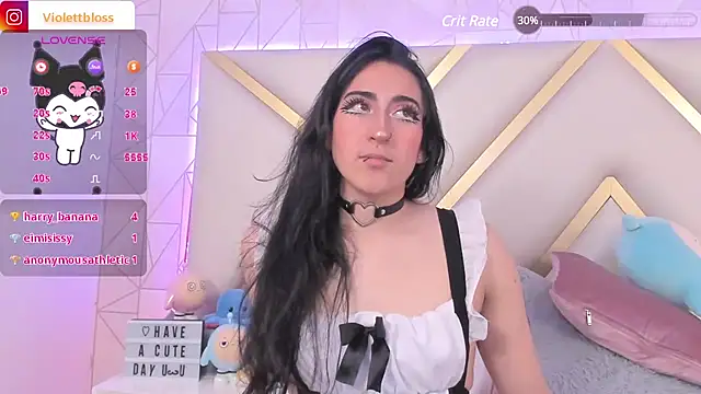 Violettbloss online show from 02.07.25