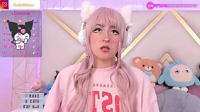 Violettbloss online show from 02.10.25