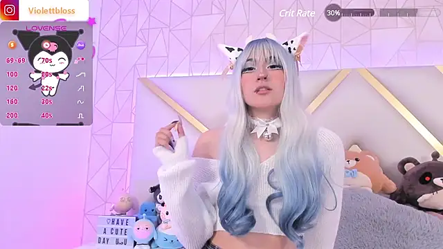 Violettbloss online show from 02.27.25