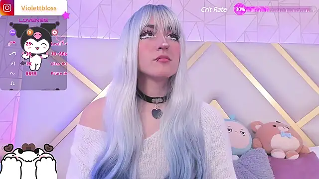 Violettbloss online show from 03.14.25