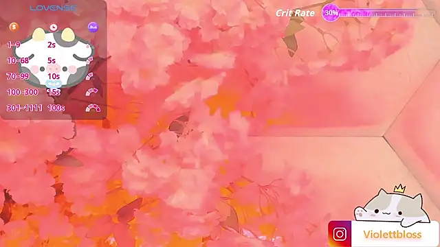 Violettbloss online show from 09.10.25